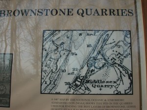 An old map shows the quarry operations.