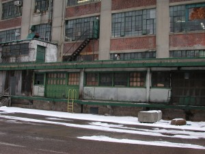 A former hub of industry awaits re-use.