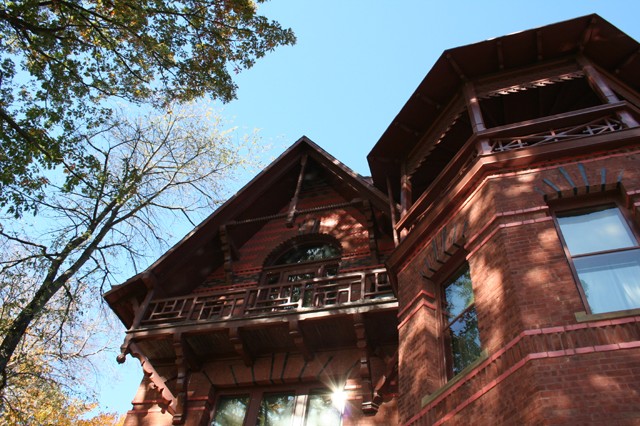 The house where Samuel Clemens wrote so much of his famous work in Hartford, Connecticut.